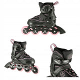 ROLKI REGULOWANE ROZM.39-42 CZARNO/RÓŻOWENILS EXTREME NA11008OUTLET