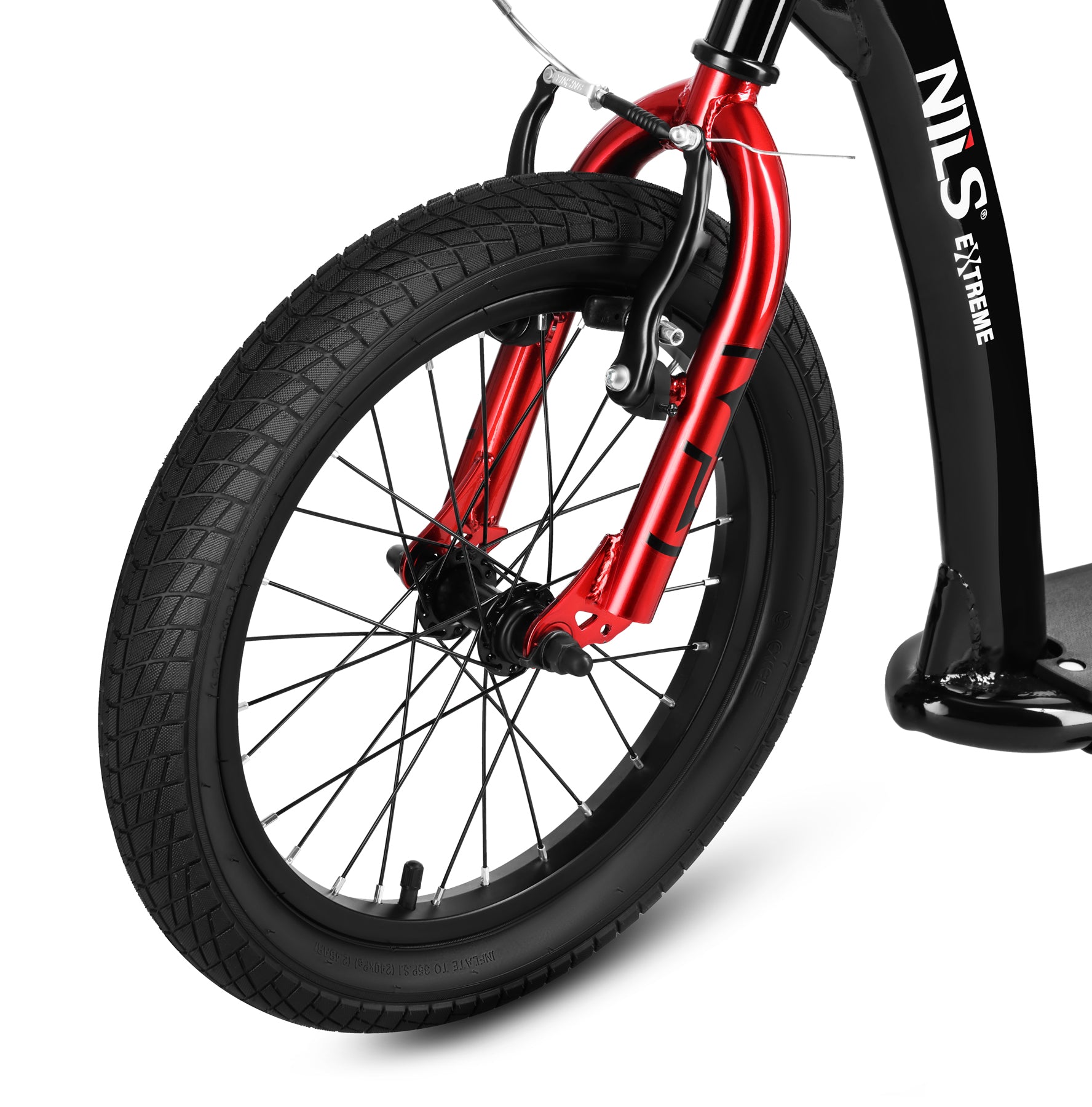 HULAJNOGA Z KOŁAMI POMPOWANYMI 16/12'' NILS EXTREME WH10612