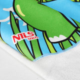 RĘCZNIK PONCZO CROCODILE NILS AQUA NAR20
