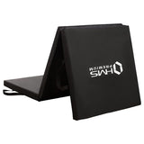 MATERAC GIMNASTYCZNY SKŁADANY 1800x600MM BLACK HMS PREMIUM MGS02