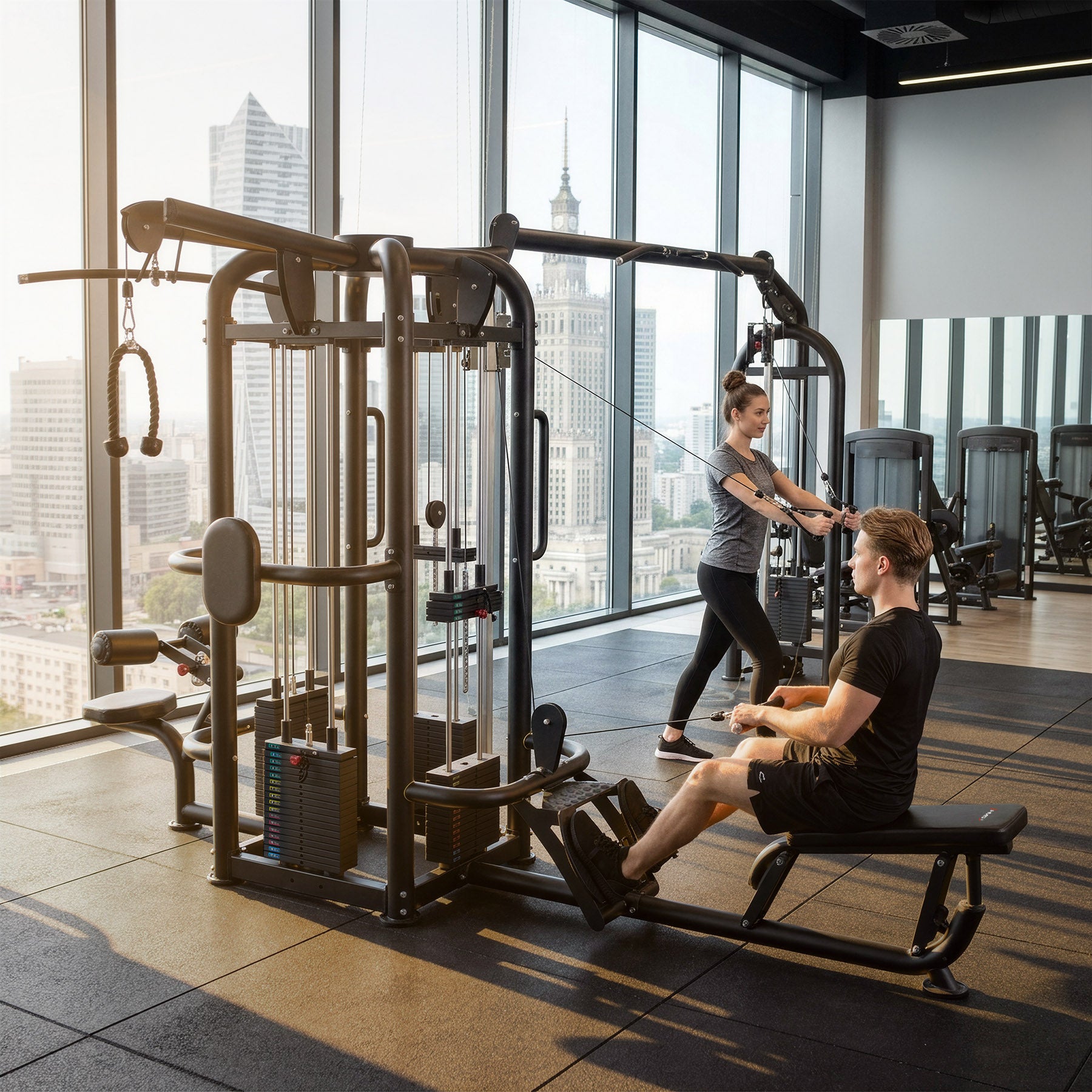 Atlas wielostanowiskowy ARGOS – 5 stacji i trening full body