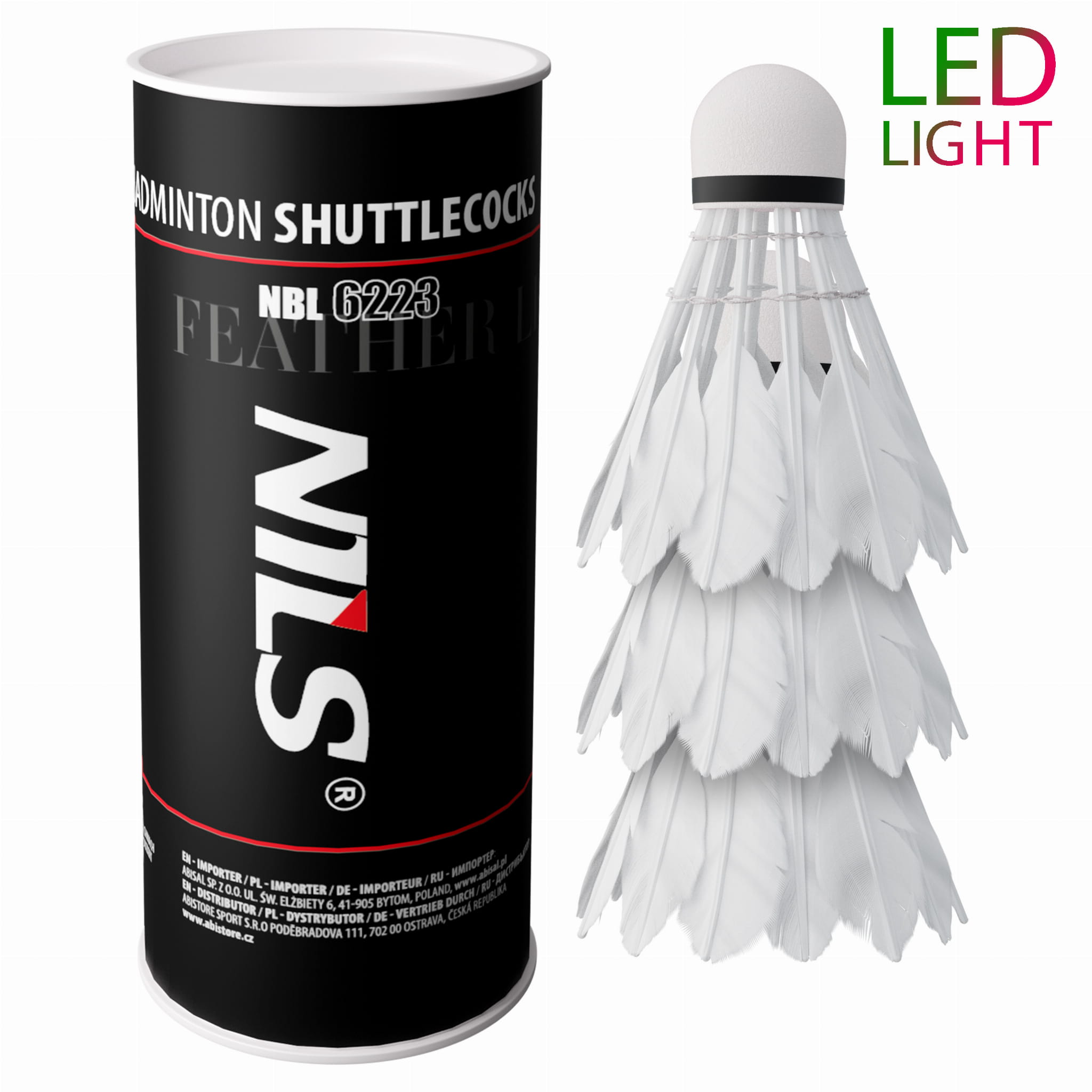 LOTKI Z PIÓR NBL6223 LED 3 SZT. NILS