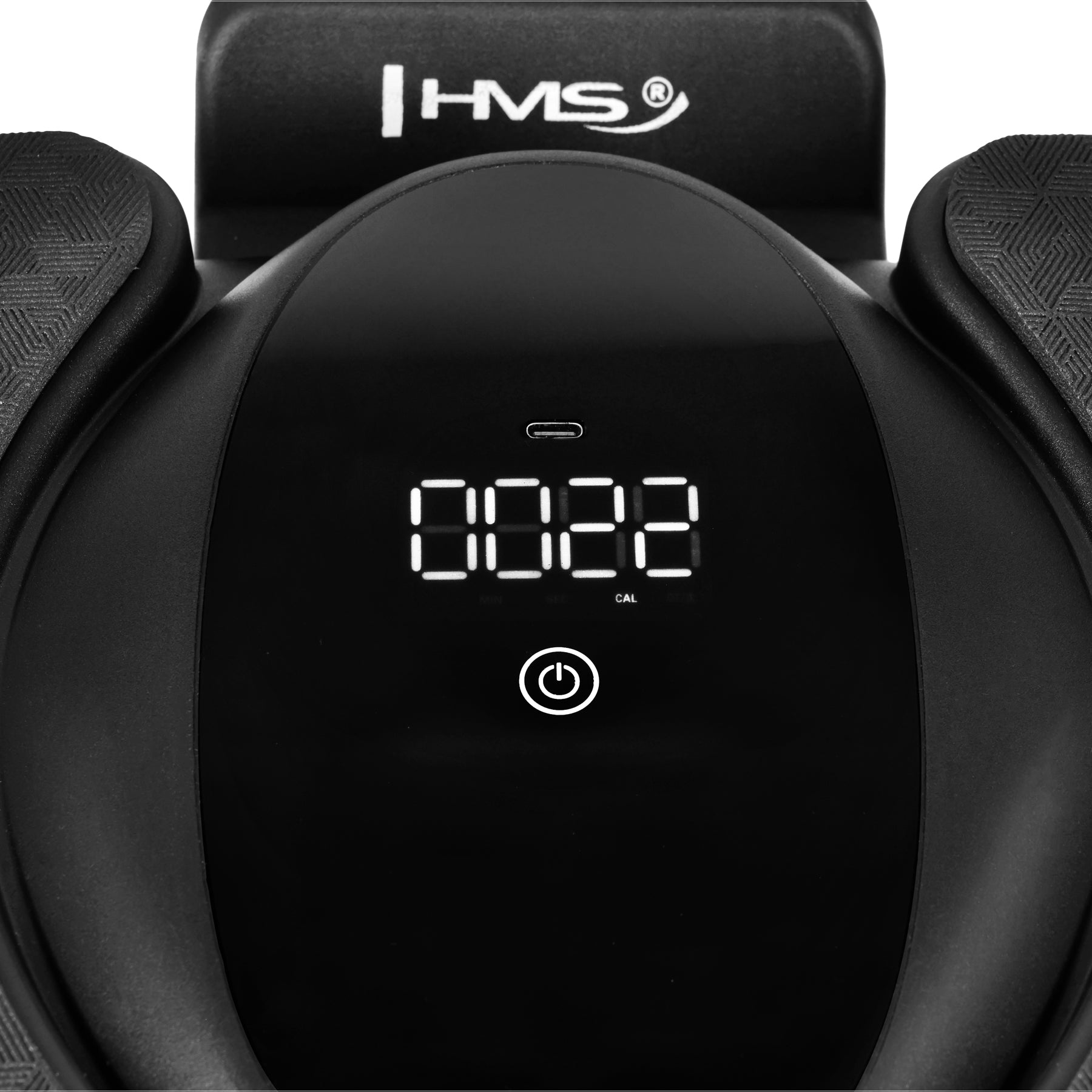 AUTOMATYCZNE KOŁO DO ĆWICZEŃ BRZUCHA HMS KA40 Z PODPARCIEM I LICZNIKIEM LCD HMS KA40