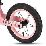 ROWEREK BIEGOWY KOŁA POMPOWANE 12'' RÓŻOWY NILS FUN RB901 LED