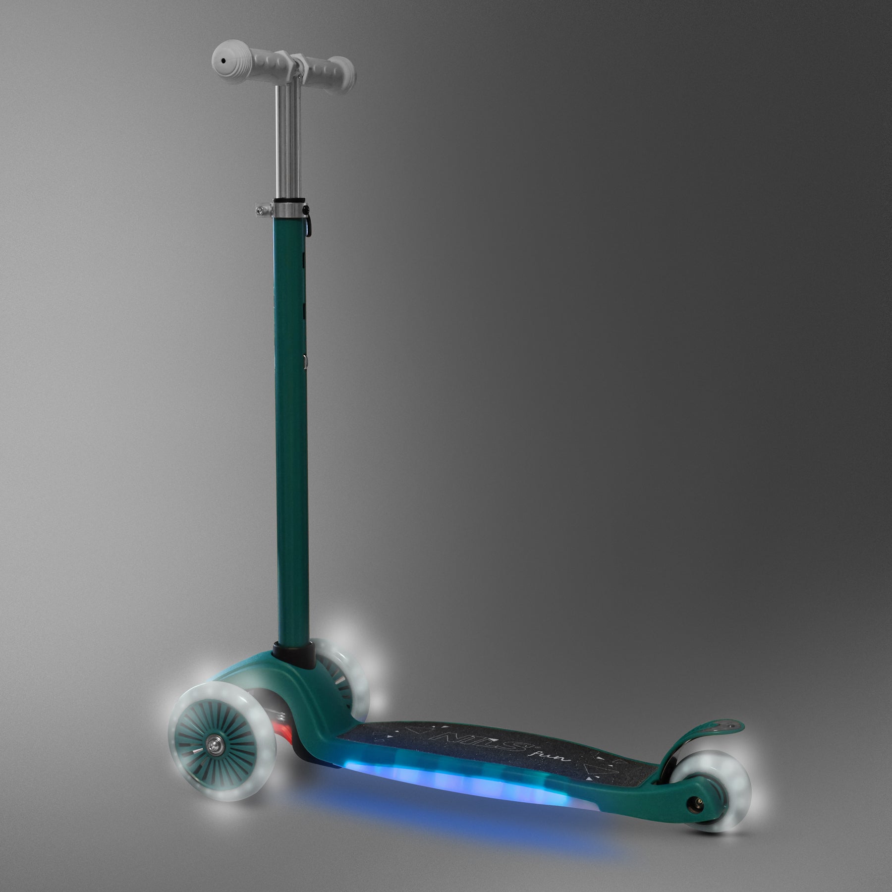 HULAJNOGA DZIECIĘCA ZIELONA NILS FUN HLB1310 LED