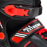 NH7103 A BLACK/RED ROZM. L ŁYŻWY HOKEJOWE NILS EXTREME
