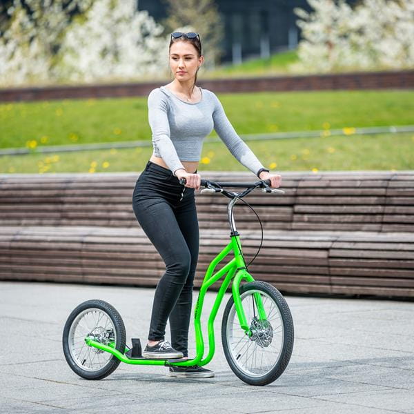 WH206T GREEN 20/16"  HULAJNOGA Z POMP. KOŁAMI NILS EXTREME