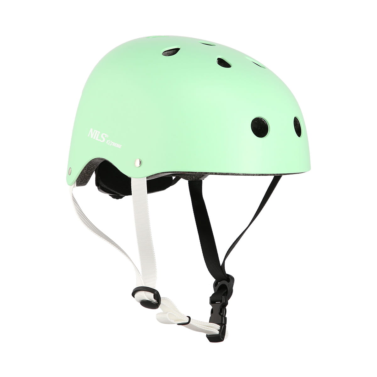 Kask ochronny miętowy NILS EXTREME MTW001 do rolek, hulajnogi i deskorolki