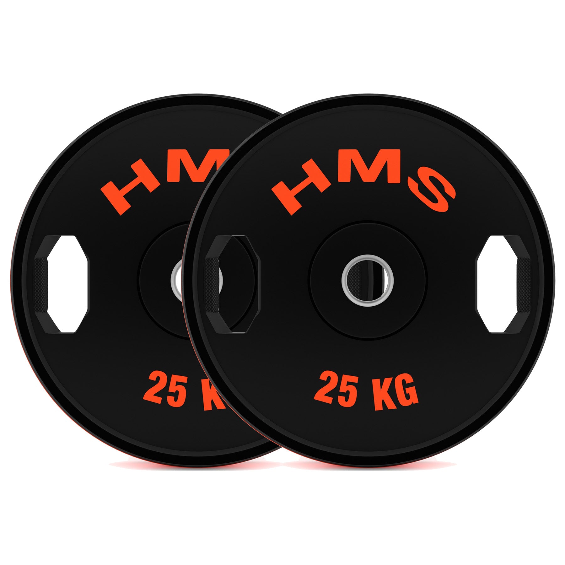 TOG ZESTAW TALERZY OLIMPIJSKICH OGUMOWANYCH 2 x 5 - 25 KG (150 KG) HMS