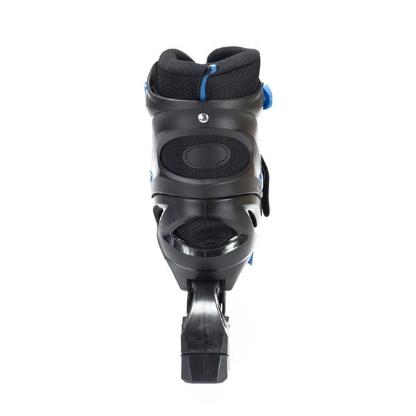 NH7104 A 2w1 BLACK/BLUE ROZM. S ŁYŻWOROLKI Z WYM. PŁ. HOKEJOWĄ NILS EXTREME