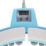 ZESTAW REGULOWANY HULA HOP FH06 BLUE Z OBCIĄŻNIKEIM I LICZNIKIEM + PAS BR160