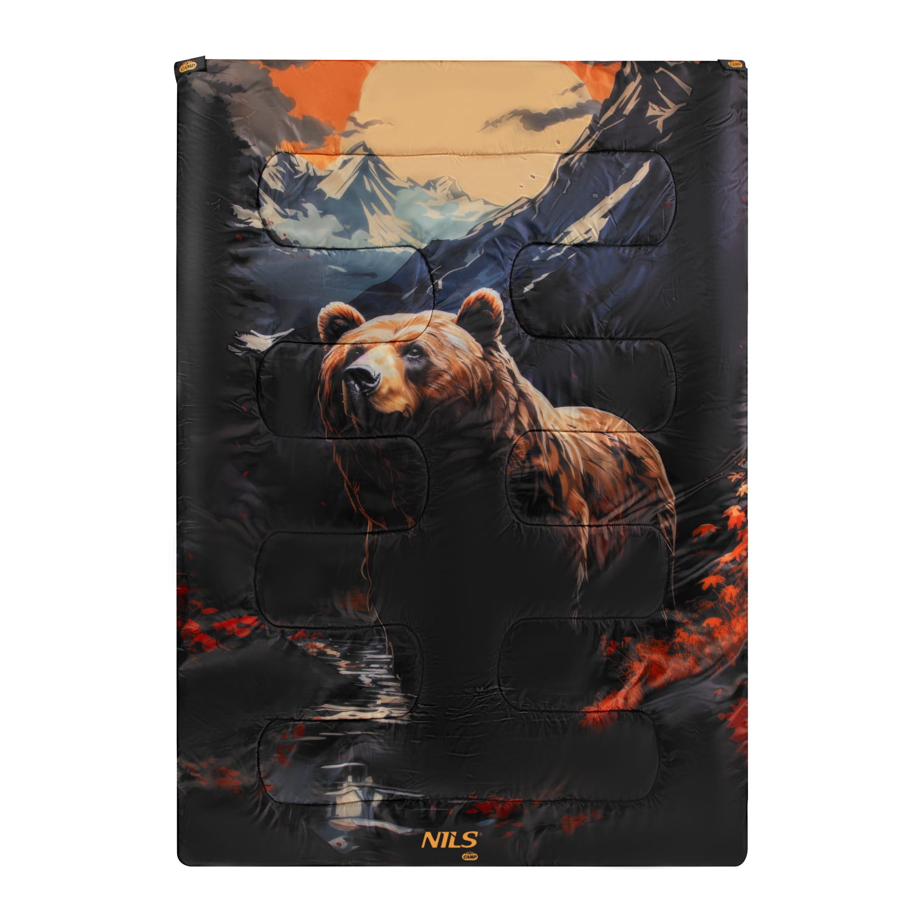 ŚPIWÓR 3W1 DWUOSOBOWY BEAR NILS CAMP NC3601