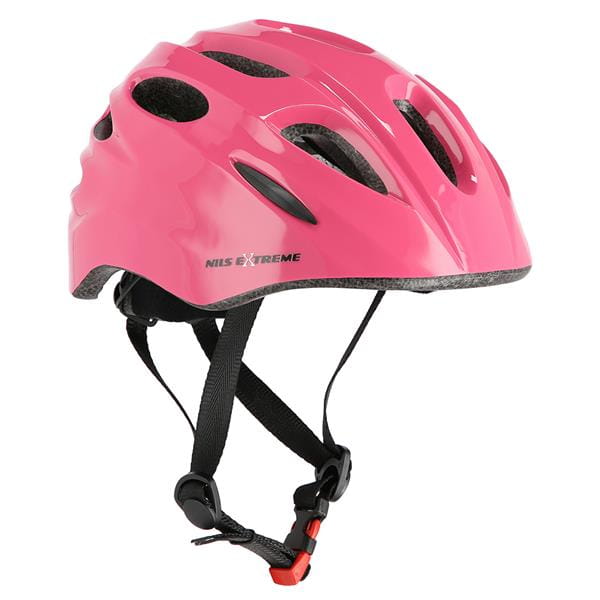 ZESTAW KASK Z OCHRANIACZAMI MTW01+H210 RÓŻOWY NILS EXTREME