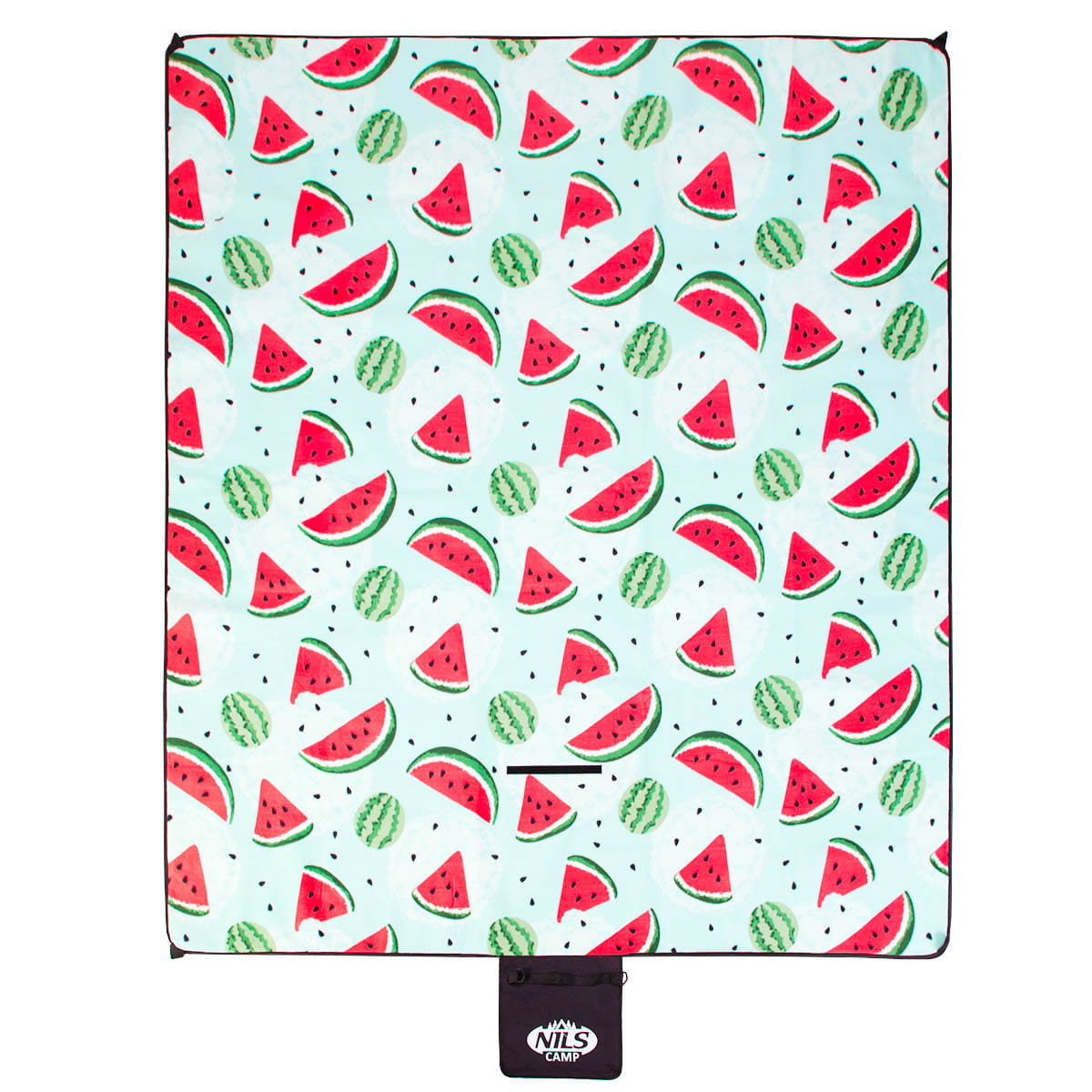 KOC PIKNIKOWY 220×200cm PE + ALU NILS NC2312 ARBUZY CAMP