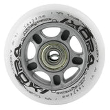 ZESTAW PU 76x24 82A BIAŁE (4 szt.) + ABEC-7 (8 szt.) NILS EXTREME