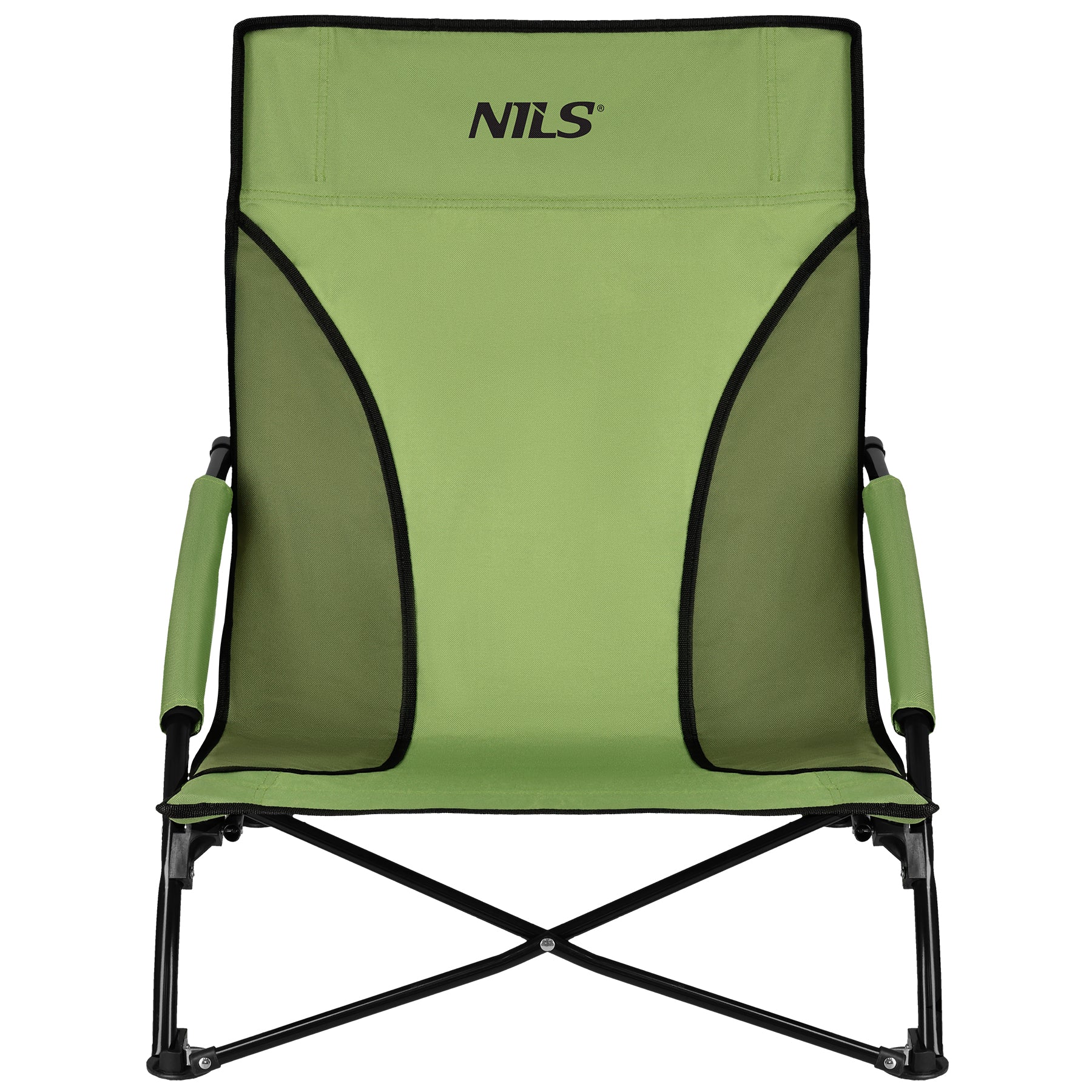 KRZESŁO PLAŻOWE TURYSTYCZNE ZIELONE NILS CAMP NC3035