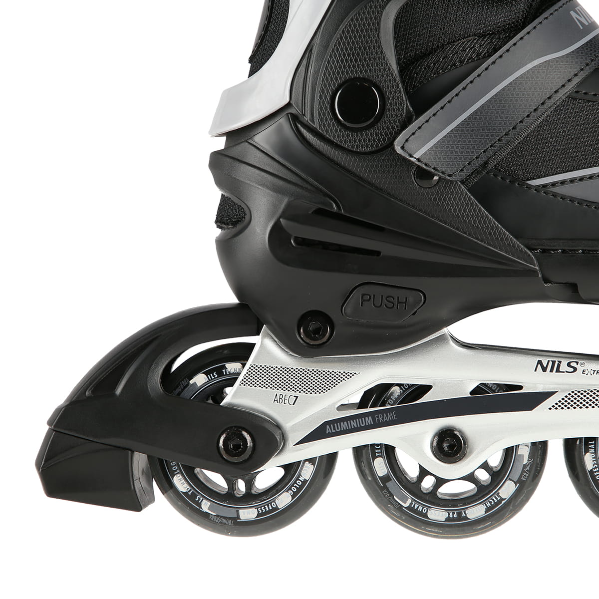 ROLKI NILS EXTREME NA1123A CZARNO-SZARE