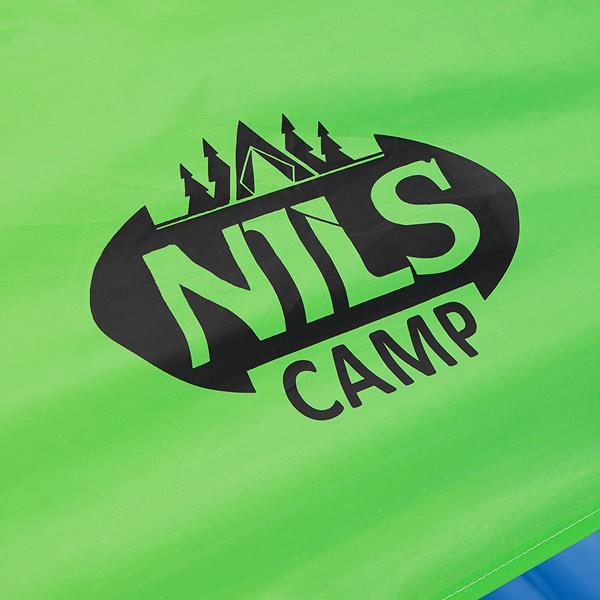 NC3103 NAMIOT PLAŻOWY NIEBIESKO-ZIELONY PODŁOGA NILS CAMP