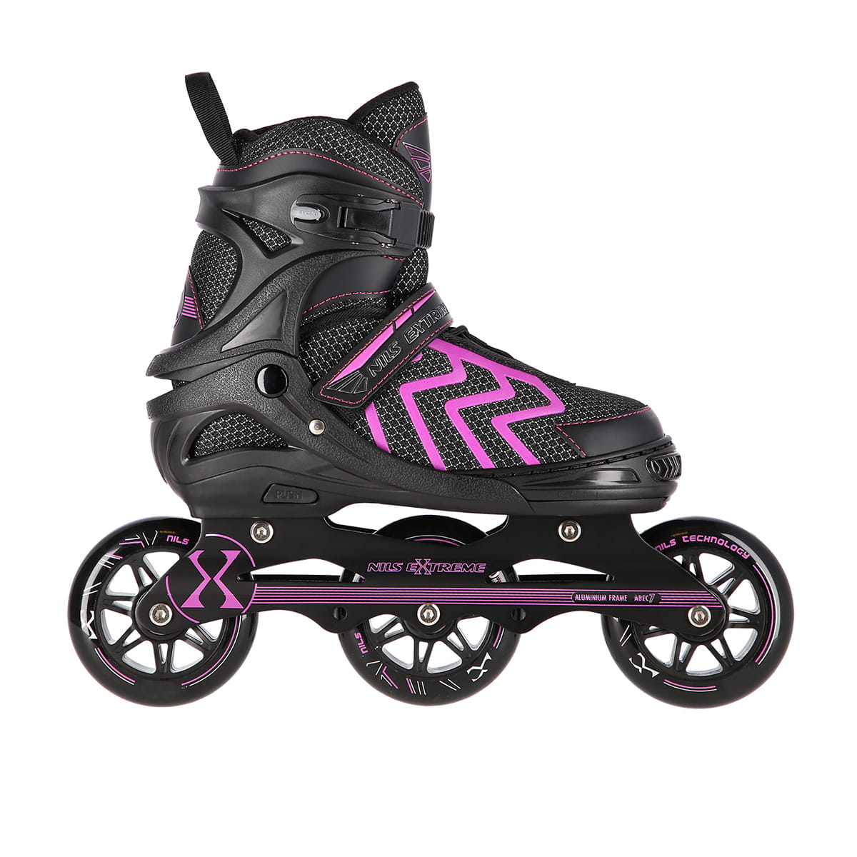 NA19318 CZARNO-FIOLETOWY ROLKI NILS EXTREME