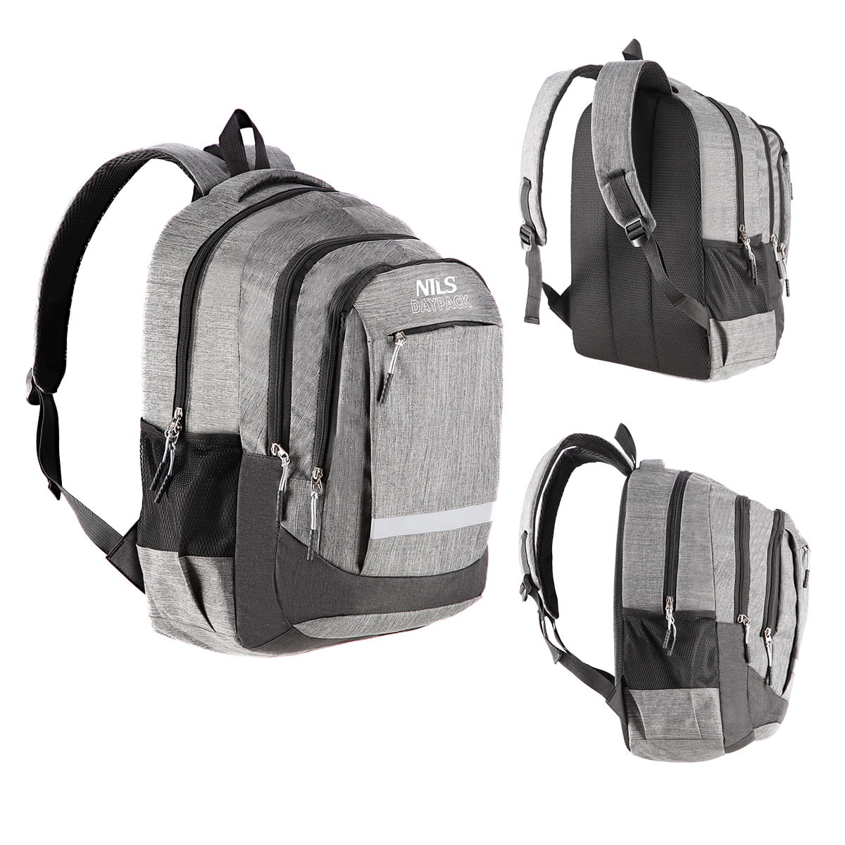 SZARY DAYPACK PLECAK NILS CBC7046