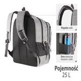 SZARY DAYPACK PLECAK NILS CBC7046
