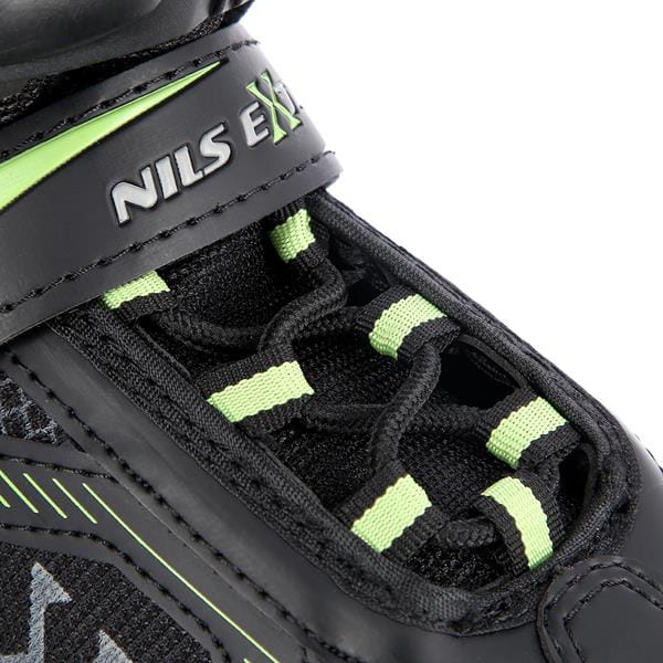 NA9080 CZARNO/ZIELONE ROLKI NILS EXTREME