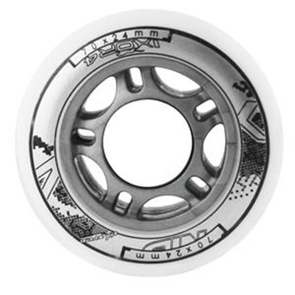 KÓŁKA PU 70x24 82A BIAŁE  (4 szt.) NILS EXTREME