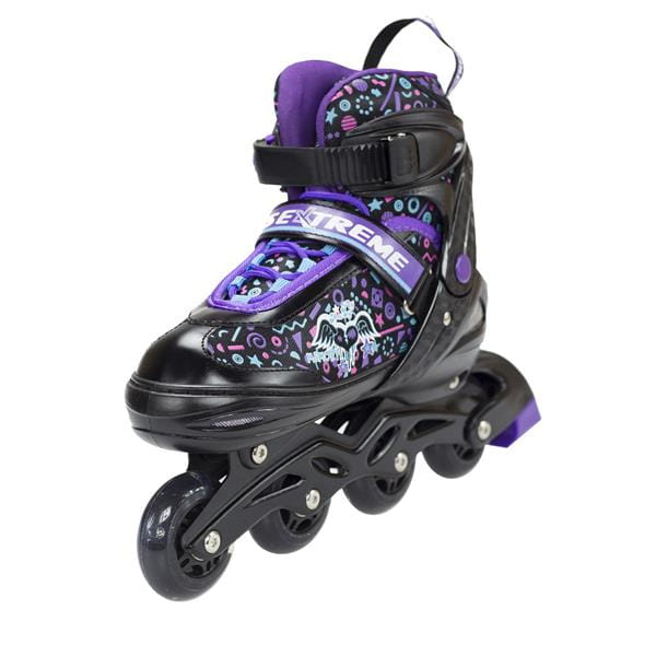 NJ4613 A PURPUROWY ŁYŻWOROLKI NILS EXTREME
