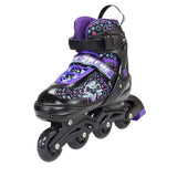 NJ4613 A PURPUROWY ŁYŻWOROLKI NILS EXTREME