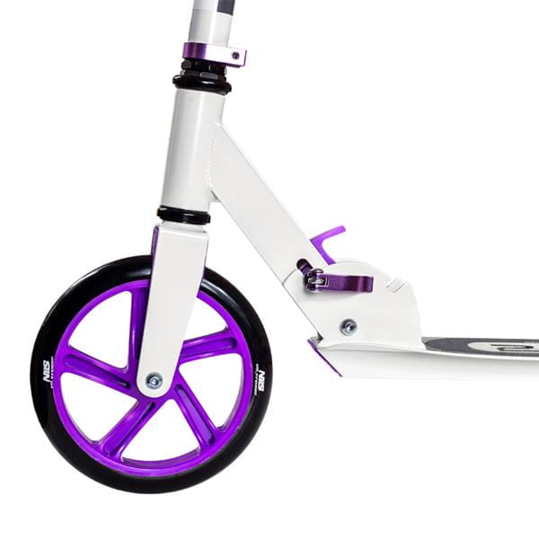 QD200 BIAŁO-FIOLETOWA HULAJNOGA NILS EXTREME