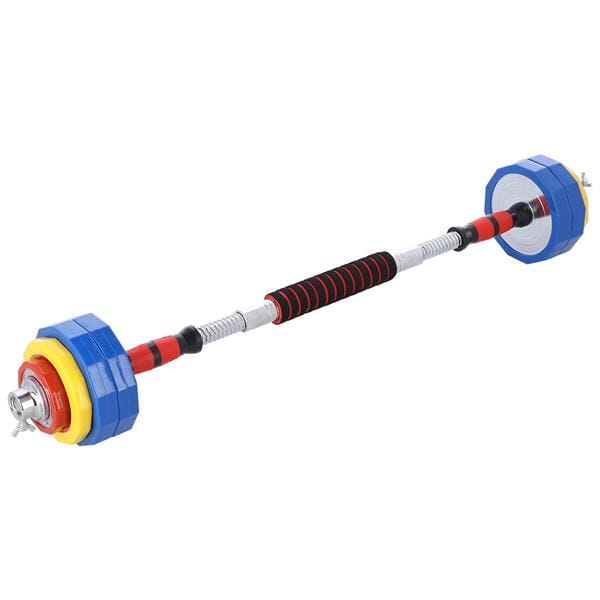 SKCT20 SZTANGIELKI-SZTANGA W WALIZCE KOLOROWE  2x10KG HMS
