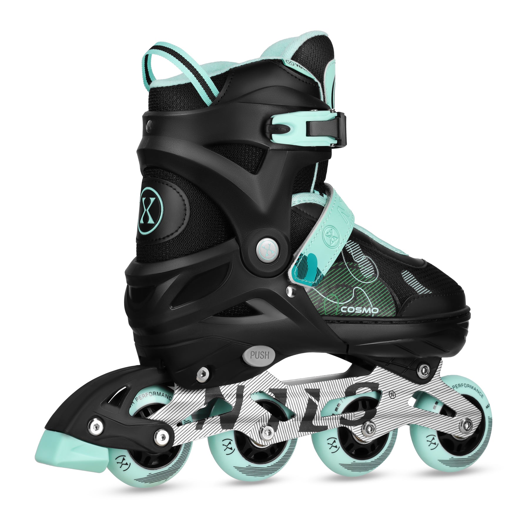 ROLKI COSMO ZIELONE ROZM. M(34-37) NILS EXTREME NA13808