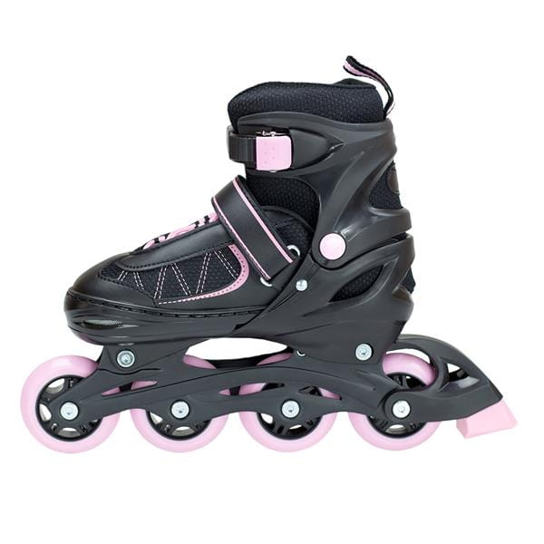 NF7103 A 2w1 BLACK/PINK ROZM. S ŁYŻWOROLKI Z WYM. PŁ. FIGUROWĄ NILS EXTREME