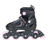 NF7103 A 2w1 BLACK/PINK ROZM. S ŁYŻWOROLKI Z WYM. PŁ. FIGUROWĄ NILS EXTREME