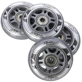 PU 80x24 82A PRZEZROCZYSTE N (4 szt.) + ABEC-7 (8 szt.) ZESTAW NILS EXTREME