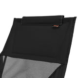 KRZESŁO SKŁADANE ULTRALIGHT BLACK NILS CAMP NC3321