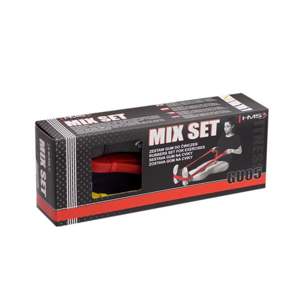ZESTAW GUM DO ĆWICZEŃ GU05 SET HMS