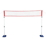 SIATKA MULTIFUNKCYJNA BADMINTON+TENIS+SIATKÓWKA POKROWIEC PEŁNY NILS NT0300 3w1