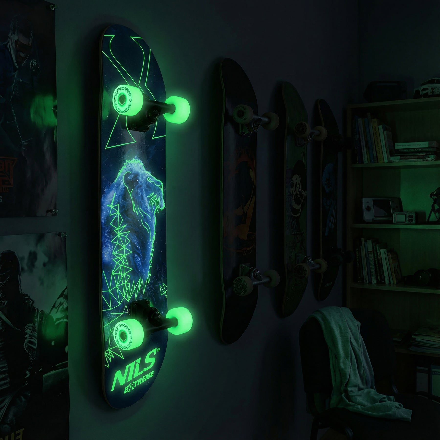 DESKOROLKA FLUORESCENCYJNA LION NILS EXTREME CR3108SA