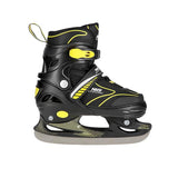 NH11812 A 2w1 BLACK/YELLOW ŁYŻWOROLKI Z WYM. PŁ. HOKEJOWĄ NILS EXTREME