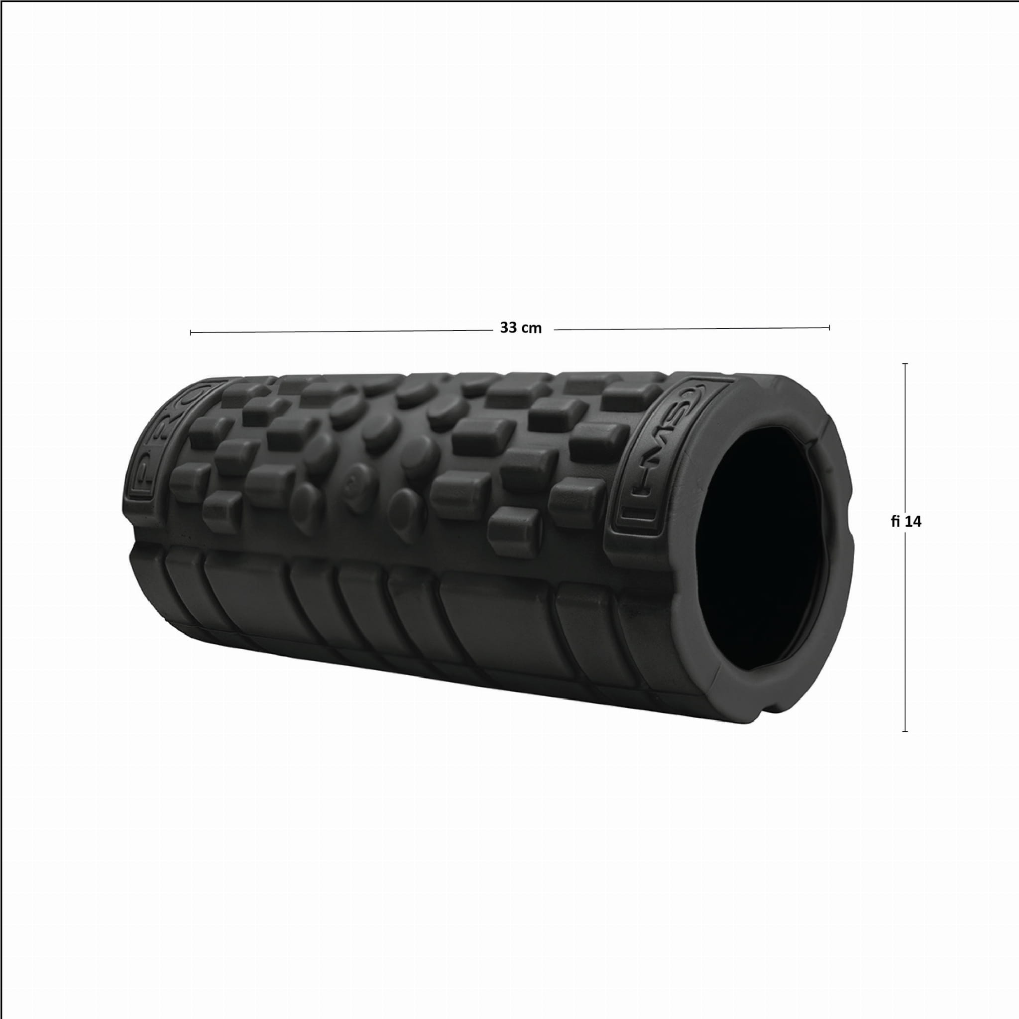 FS110 BLACK 33CM WAŁEK FITNESS/ROLLER HMS