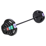 SZTANGA I SZTANGIELKI KOMPOZYT 62 KG HMS SGSP60 SET (3 CZĘŚCI)