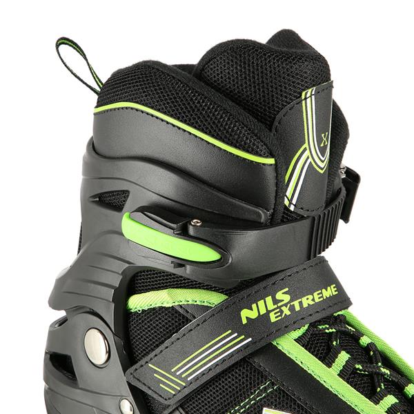 NA19088 CZARNO-ZIELONY ROLKI NILS EXTREME