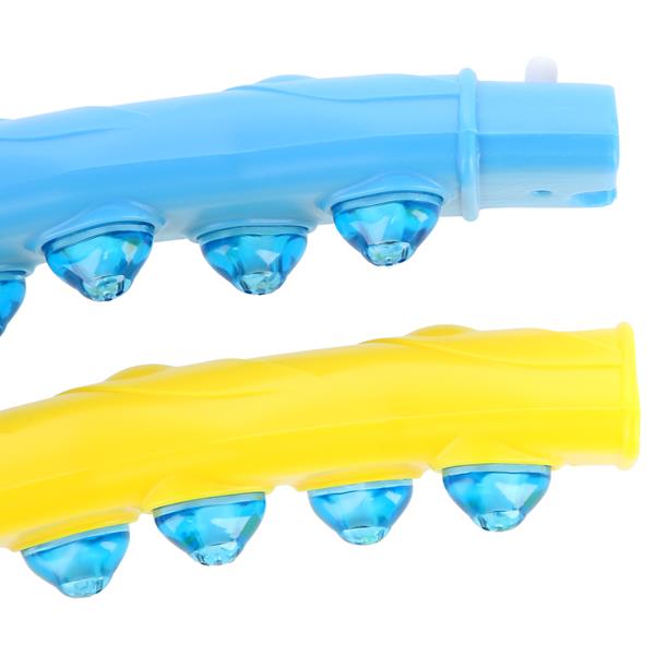 HHP022 YELLOW-BLUE HULA HOP 1,45KG 110CM HMS