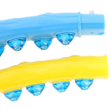 HHP022 YELLOW-BLUE HULA HOP 1,45KG 110CM HMS