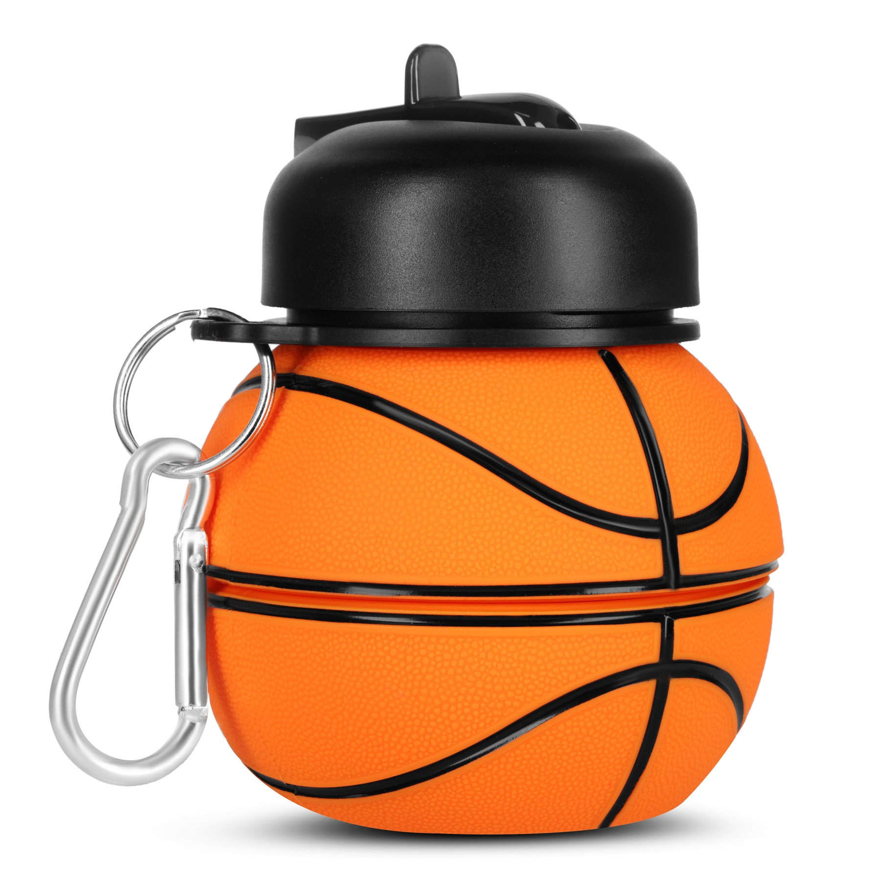 BUTELKA SPORTOWA SKŁADANA 550ML BASKETBALL NILS NC4104