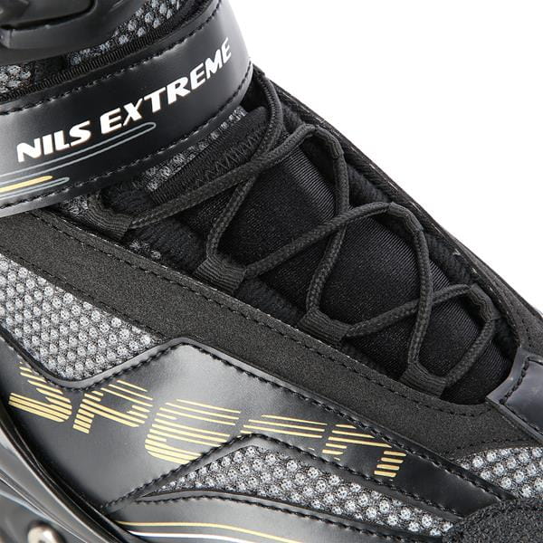 NA2150 CZARNO-ZŁOTY ROLKI NILS EXTREME