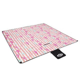 KOC PIKNIKOWY NC2313 FLAMINGI  200×200cm PE + ALU NILS CAMP
