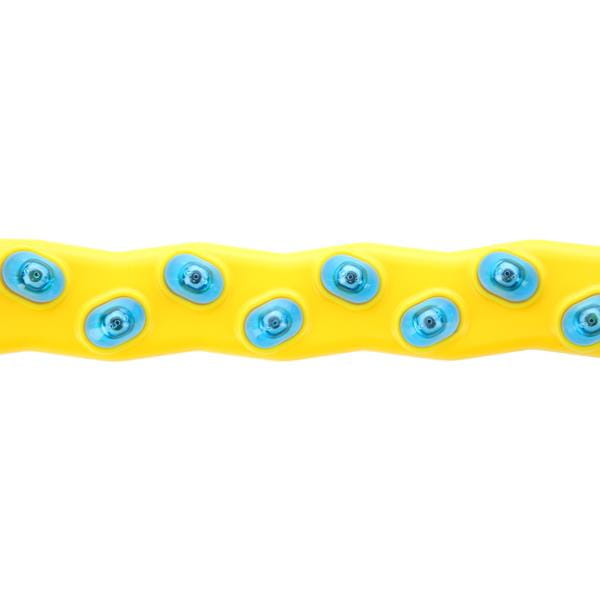 HHP022 YELLOW-BLUE HULA HOP 1,45KG 110CM HMS