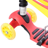 HULAJNOGA DZIECIĘCA NILS FUN HLB07 4w1 BLACK-YELLOW-RED